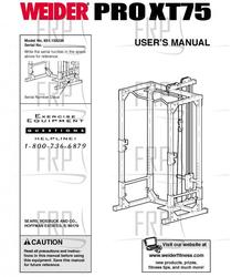 Owners Manual, 153220 - Product Image