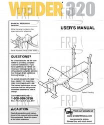 Owners Manual, WEBE09310 - Product Image