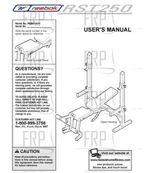 Owners Manual, RBBE14211 - Product image
