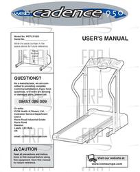 Owners Manual, WETL31020,ENG - Product Image