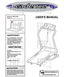 Owners Manual, WETL21020,ENGLISH - Product Image
