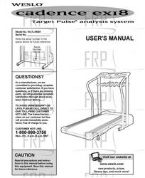 Owners Manual, WLTL49201 184012 - Product Image