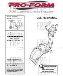 Owners Manual, 285283 - Product Image
