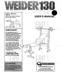 Owners Manual, WEBE05921 - Product Image