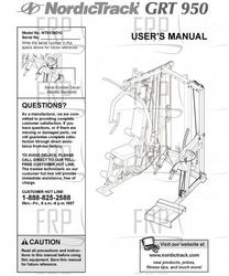 Owners Manual, NTSY39210 - Product Image