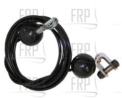 Cable Assembly, Low Pulley, 128" - Product Image