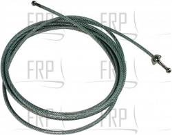 Cable Assembly, Low Pulley 129" - Product Image