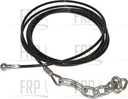 Cable assembly, 121" - Product Image