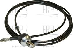 Cable assembly, 122" - Product Image