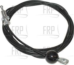 Cable assembly, 165" - Product Image