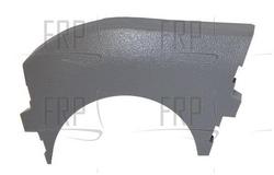 Cover, Pivot Axle, Left, Silver Gray - Product Image
