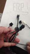 62007551 - Console Tray Assembly, Original - Mixed colored wire harness