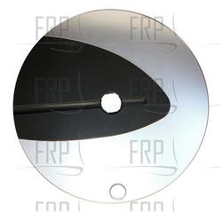 Cover, Disc, Left, Silver - Product Image