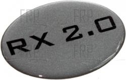 Decal, Name, RX 2.0 Dome - Product Image
