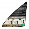 35000337 - Decal, Console - Product Image