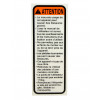 6029220 - Decal, Lable - Product Image