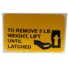 24003987 - Decal, Lift to Latch - Product Image