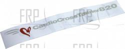 Decal, Sideshield, Left - Product Image Decal, Sideshield, Left - Product Image
