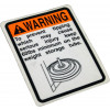 6021056 - Decal, Tipping Warning - Product Image