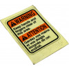6015138 - Decal, Warning, Site - Product Image