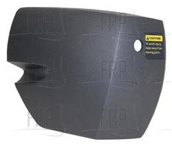 Endcap, Rear, Left, Stone Gray - Product Image