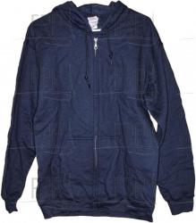 Hoodie, Navy, Fitness Plus Logo, 2XL - Hoodie, Navy, Fitness Plus Logo, 2XL -