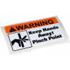 24005984 - Label, Warning, Pinch Points - Product Image