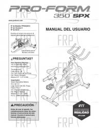 Manual, Owner' Spanish (SP3) 2014 - Image