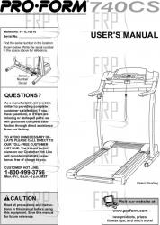 Manual, Owners,  PFTL10310 - Product Image