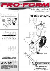 Manual, Owners, 280442 - Product Image