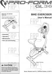 Manual, Owners, 283120 - Product Image Manual, Owners, 283120 - Product Image