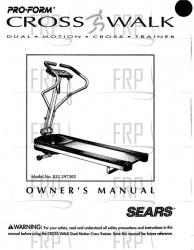 Manual, Owner's 297302 - Product Image