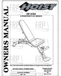 Manual, Owner's - Product image Manual, Owner's - Product image