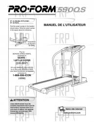 Manual, Owner's Canadian French - Image Manual, Owner's Canadian French - Image
