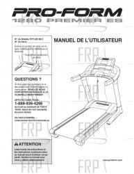 Manual, Owner's Canadian French - Image Manual, Owner's Canadian French - Image