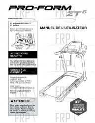 Manual, Owner's Canadian French - Image Manual, Owner's Canadian French - Image
