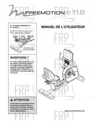 Manual, Owner's Canadian French - Image Manual, Owner's Canadian French - Image