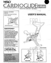 Manual, Owner's, DRCR96052 - Product Image Manual, Owner's, DRCR96052 - Product Image