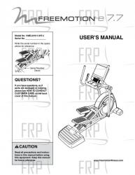 Manual, Owner's English - Image Manual, Owner's English - Image