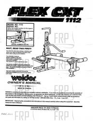 Manual, Owner's English - Image Manual, Owner's English - Image