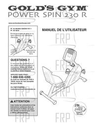 Manual, Owner's, French - Product Image