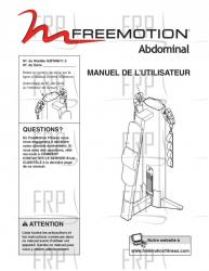 Manual, Owner's French - Image Manual, Owner's French - Image