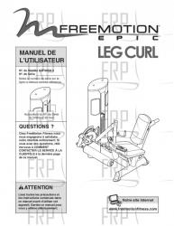 Manual, Owner's French - Image Manual, Owner's French - Image