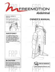 Manual, Owner's, GZFM60113 - Image Manual, Owner's, GZFM60113 - Image