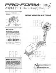 Manual, Owner's German - Image