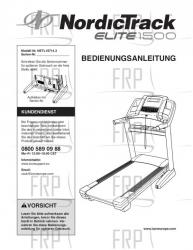 Manual, Owner's German - Image Manual, Owner's German - Image