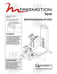 Manual, Owner's German - Image Manual, Owner's German - Image