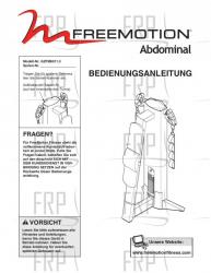 Manual, Owner's German - Image Manual, Owner's German - Image