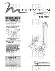 Manual, Owner's German - Image Manual, Owner's German - Image