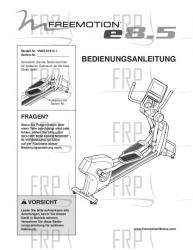 Manual, Owner's German - Image Manual, Owner's German - Image